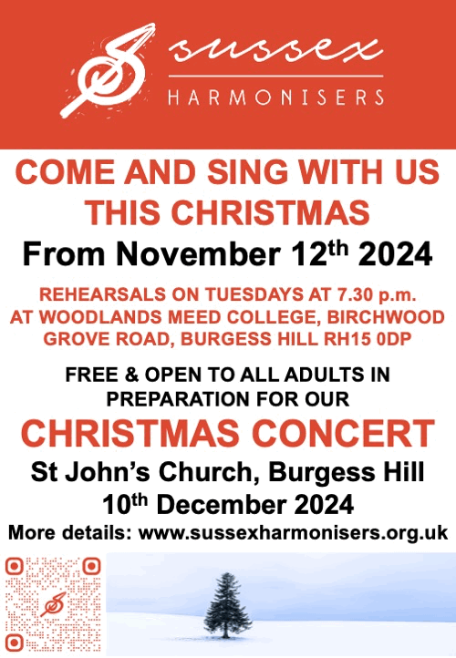 Come and Sing with us this Christmas - FREE